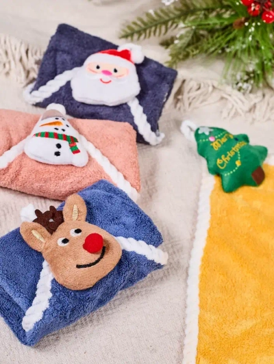 Royalfashion Handtuchset Feiertags Happy Xmas