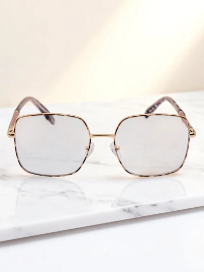 Royalfashion Sonnenbrille in eckigem Skyline-Design