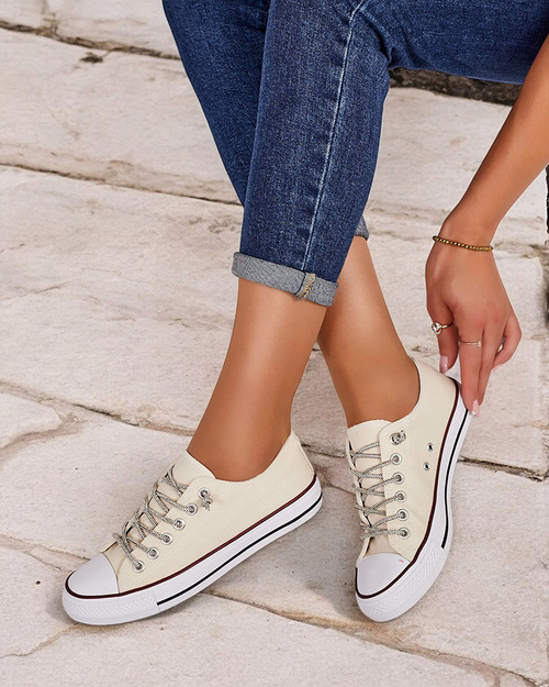 Royalfashion Жіночі кросівки з декоративними шнурками Timi