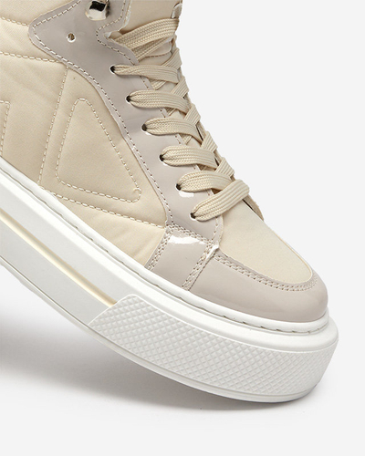 Бежеві жіночі спортивні кросівки Asmako- Footwear