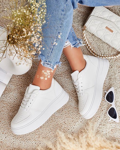 Royalfashion Спортивні жіночі кеди на платформі Teroger