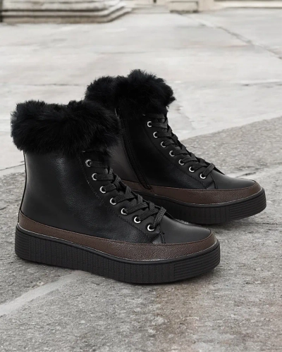 Royalfashion Hohe Damenstiefel Rogeri