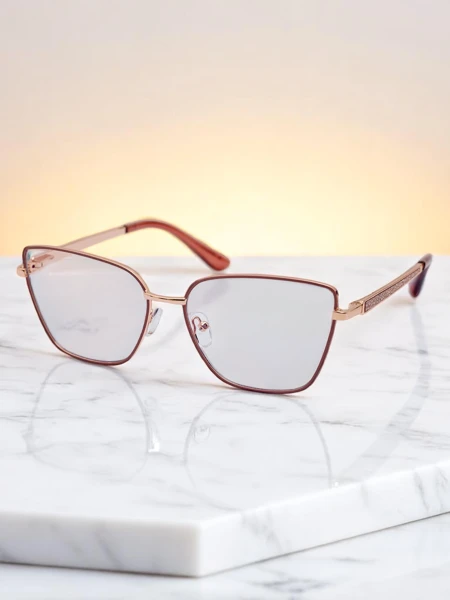 Royalfashion Sonnenbrille in eckigem Skyline-Design