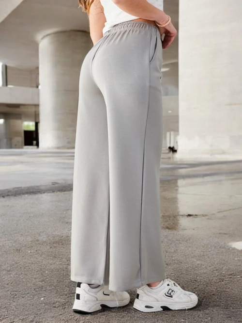 Royalfashion Широкі жіночі штани з складками