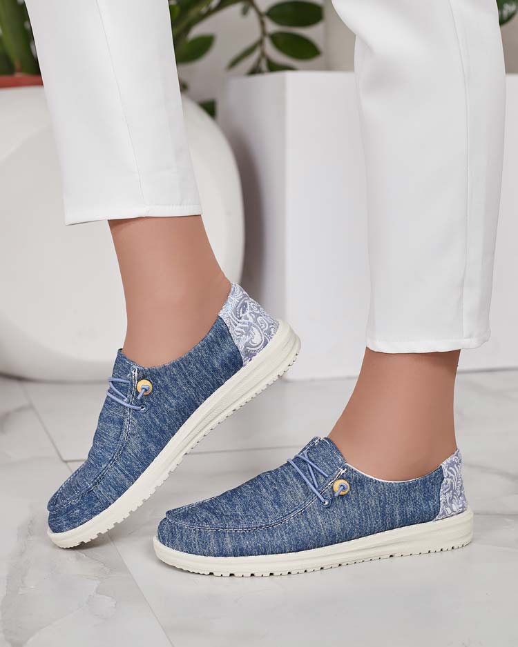 Royalfashion Damen Treppes Schnürhalbschuhe