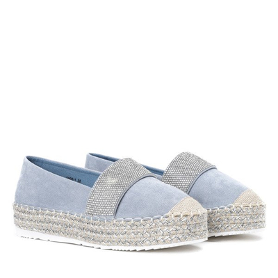 Blaue Espadrilles mit Zirkonia Anasdiea - Footwear 1
