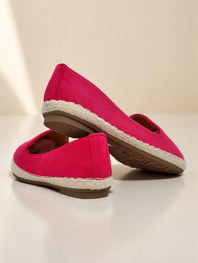 Royalfashion Damen-Espadrilles aus Öko-Wildleder Bombei