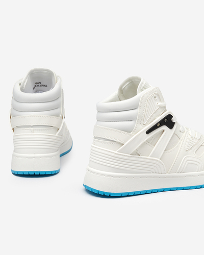 Weißer interessanter High-Top-Sportschuh für Damen Gisore - Schuhe