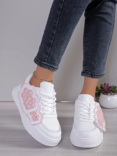 Royalfashion Damen Sneakers mit dekorativem Obermaterial Nendales