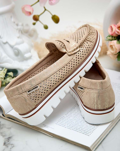 Royalfashion Openwork Damen Mokassins Leteller