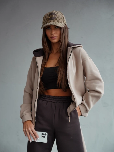 Royalfashion Damen Baumwolltrainingsanzug Set