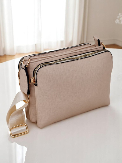 Royalfashion Handtasche aus Öko-Leder, klein und vielseitig Kompakt Chic