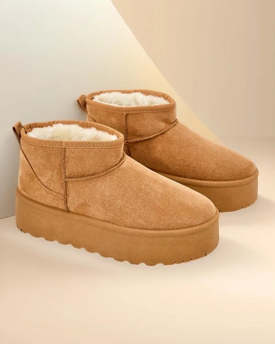Royalfashion Kurze Damen Schneestiefel a'la Havale