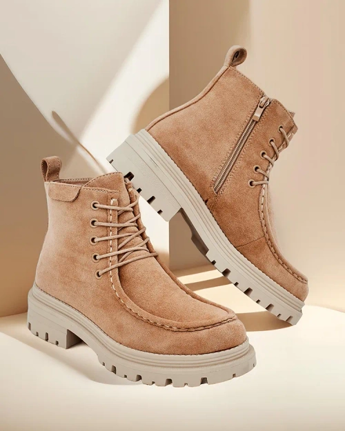 Жіночі ботильйони на шнурівці Royalfashion Rullose