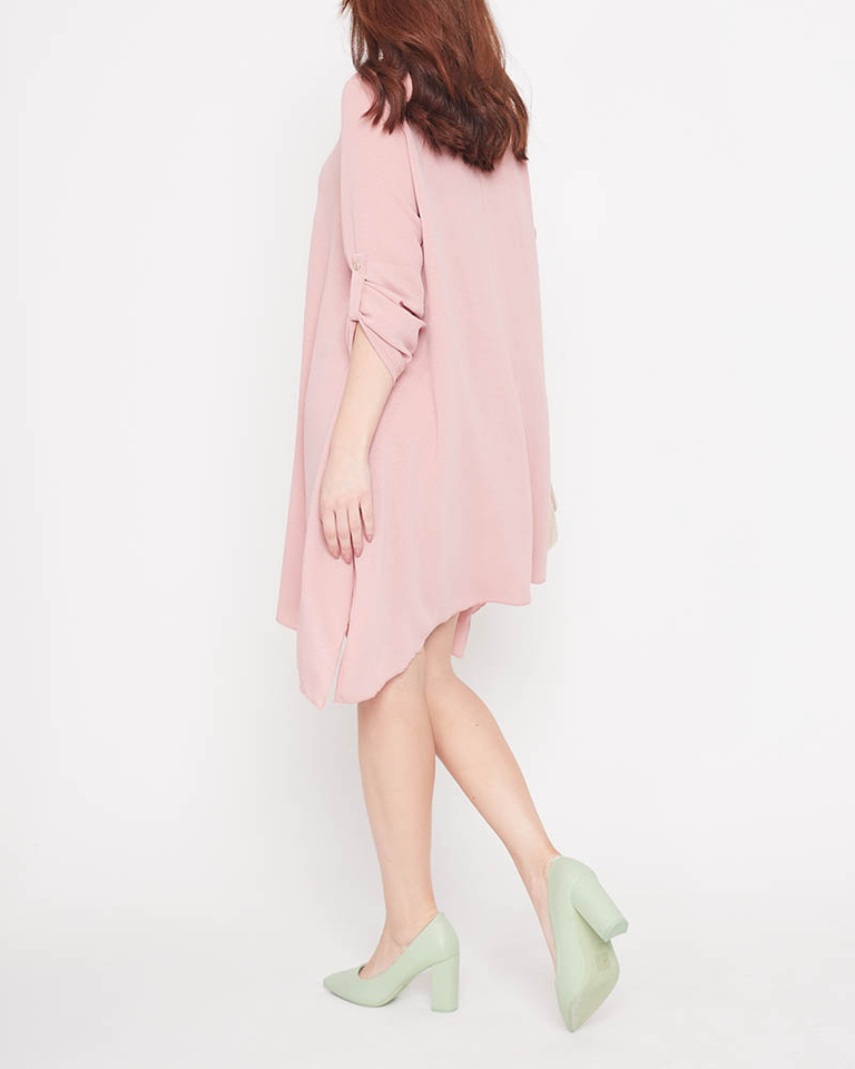 Hellrosa Damen-Minikleid Bekleidung