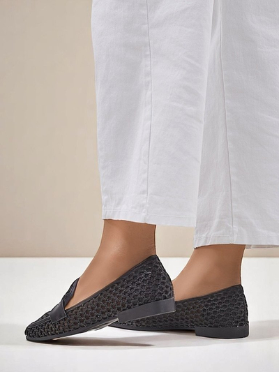 Royalfashion durchbrochene Damen-Mokassins Azuros