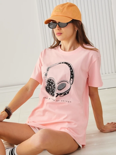 Royalfashion Damen Baumwoll-T-Shirt mit Druck