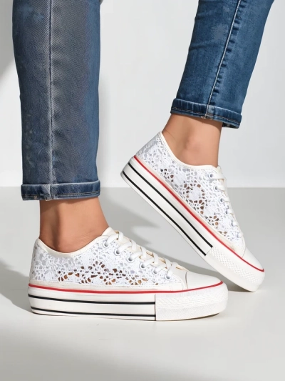 Royalfashion Damen Perforierte Sneaker Nizzet
