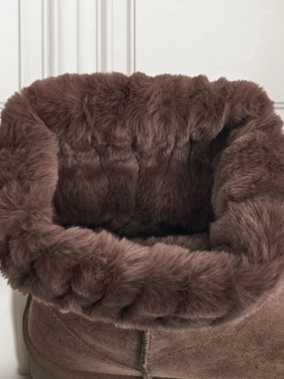 Damen Schneestiefel mit Fell Irelle