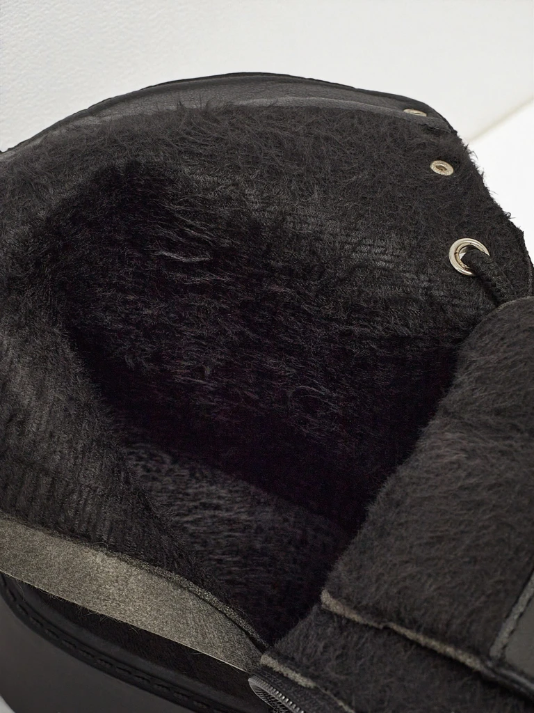 Ökologische Wildleder-Schnürstiefeletten für Damen Ferlyne