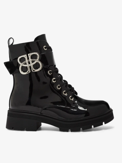 Lackierte Damenstiefeletten aus Öko-Leder Veuli