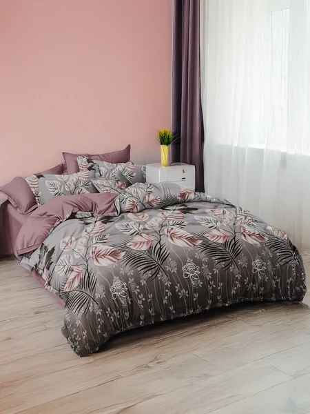 Royalfashion Gemusterte Bettwäsche 180x200 Set 3 TEILE