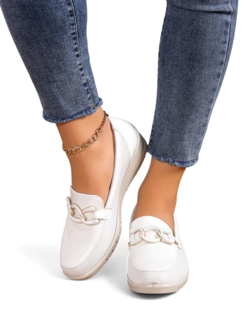 Royalfashion Жіночі мокасини на низькому підборі Hofride