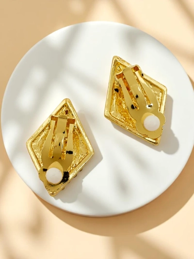 Royalfashion Clip-On Damenohrringe mit Zirkonia