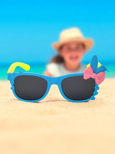 Royalfashion Bunny Shine Kinder-Sonnenbrille mit Verzierungen
