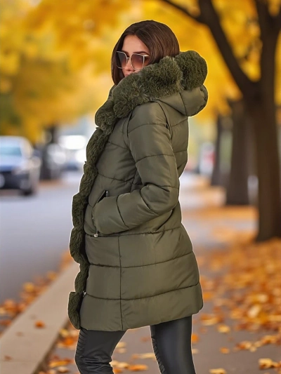 Royalfashion Damenjacke mit abnehmbaren Ärmeln