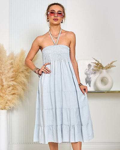 Royalfashion Damen Midikleid