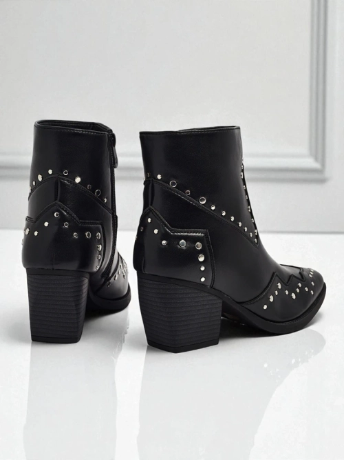 Ковбойки жіночі на підборах з джетами Glaciere