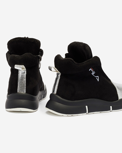 Zweifarbige Mädchenstiefel Erronti - Schuhe