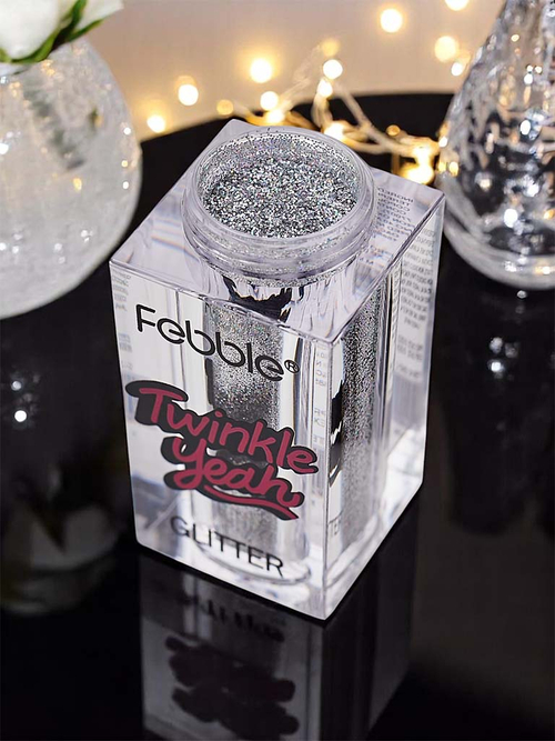 Блиск для обличчя та тіла "Блиск Так Так Срібло"