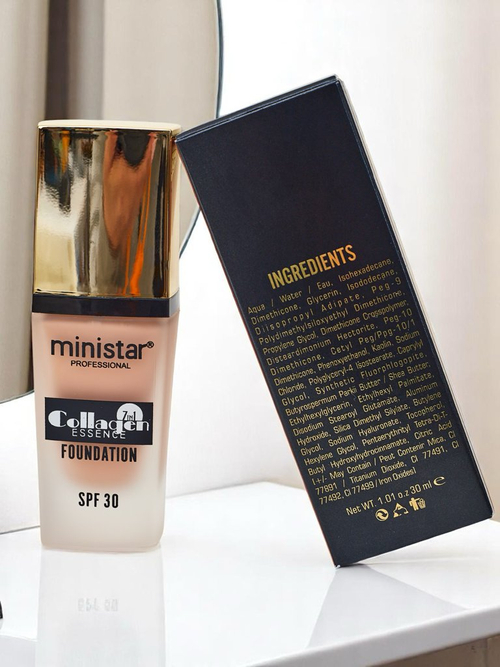 MiniStar Face Foundation Vanilla Rose 02