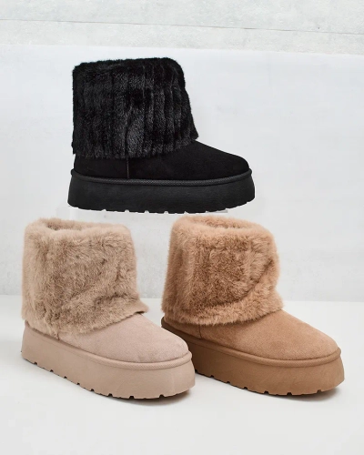 Royalfashion Stiefel a'la Schneestiefel für Frauen Renutis