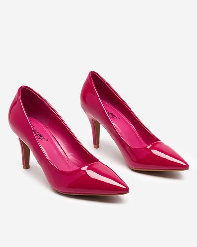 Fuchsia lackierte Pumps mit Stiletto-Absatz Brucie - Footwear