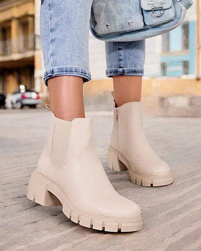 Жіночі оксамитові чоботи на шпильці Royalfashion