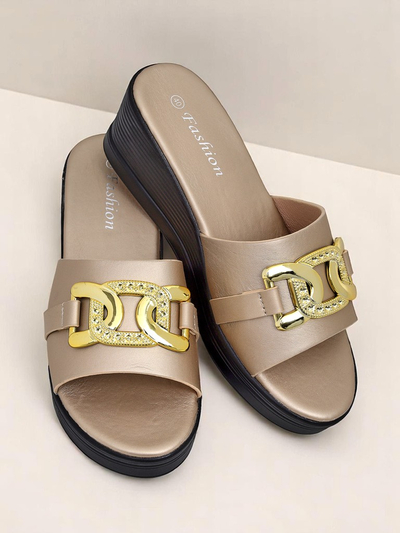 Royalfashion Damen Keilsandalen Nolia