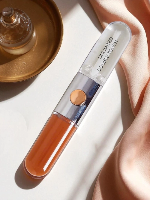 Помада та прозорий блиск для губ 2-в-1 Coral Crush