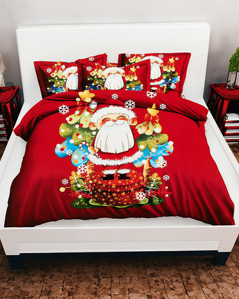 Royalfashion Gemusterte Bettwäsche 200x220 3-teiliges Set