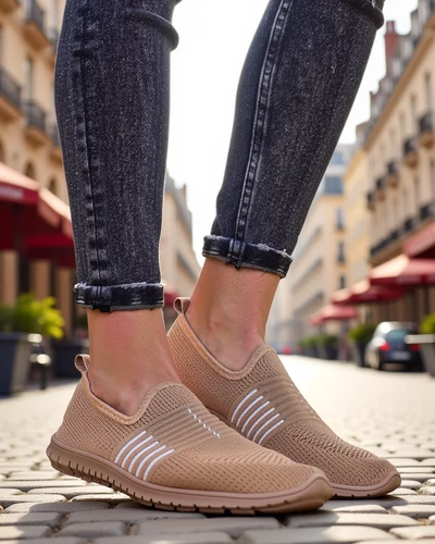 Royalfashion Damen Slip-On Sportschuhe Ollabes