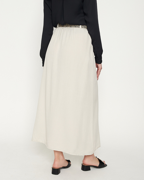 Жіноча спідниця в сіро-бежевому кольорі