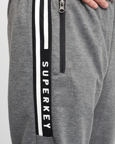 Graue Jogginghose für Herren - Kleidung