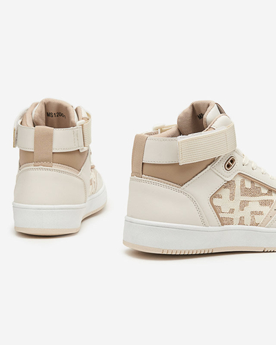 High-Top-Sportschuhe für Damen in Beige Retila - Schuhe