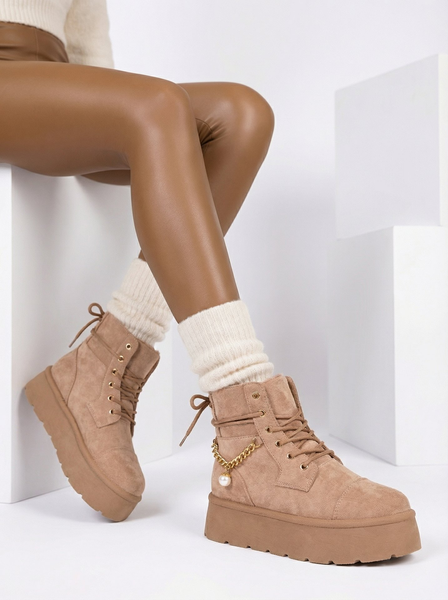 Royalfashion Damen Schnürstiefel Woruces