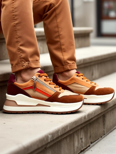 Royalfashion Damen Sportschuhe mit verstecktem Absatz Bessase