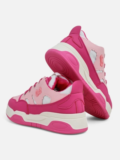 Royalfashion Damen Sportsneaker auf dickeren Sohlen Velocity