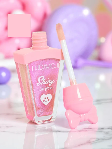 Lipgloss mit Glitzer, Farbe Light Pink