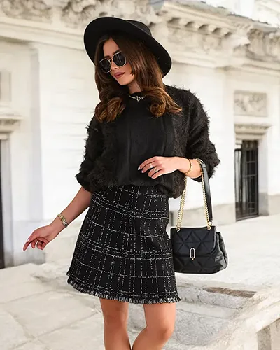 Royalfashion Kurzer Damenrock mit Druck